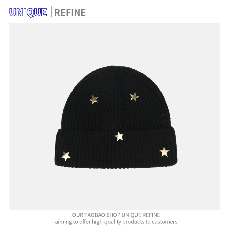 黑色针织毛线帽子女粉色冬季加厚保暖大头围韩系百搭圆顶包头帽子,服饰配件/皮带/帽子/围巾,帽子,淘宝优惠券,粉丝福利购,淘宝优惠卷