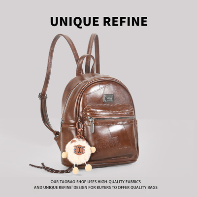 高颜值户外旅行双肩包女士小背包