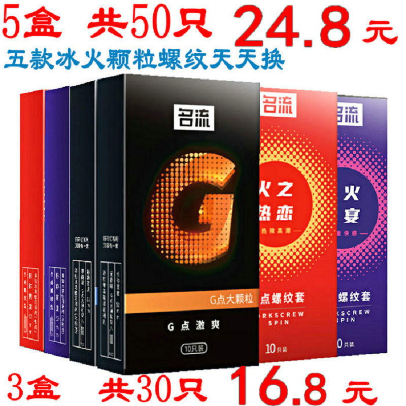 名流超薄避孕套大颗粒G点螺纹
