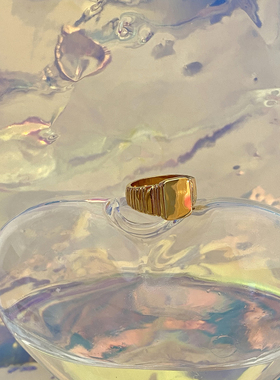 ntwstudio原创设计ins金色指环