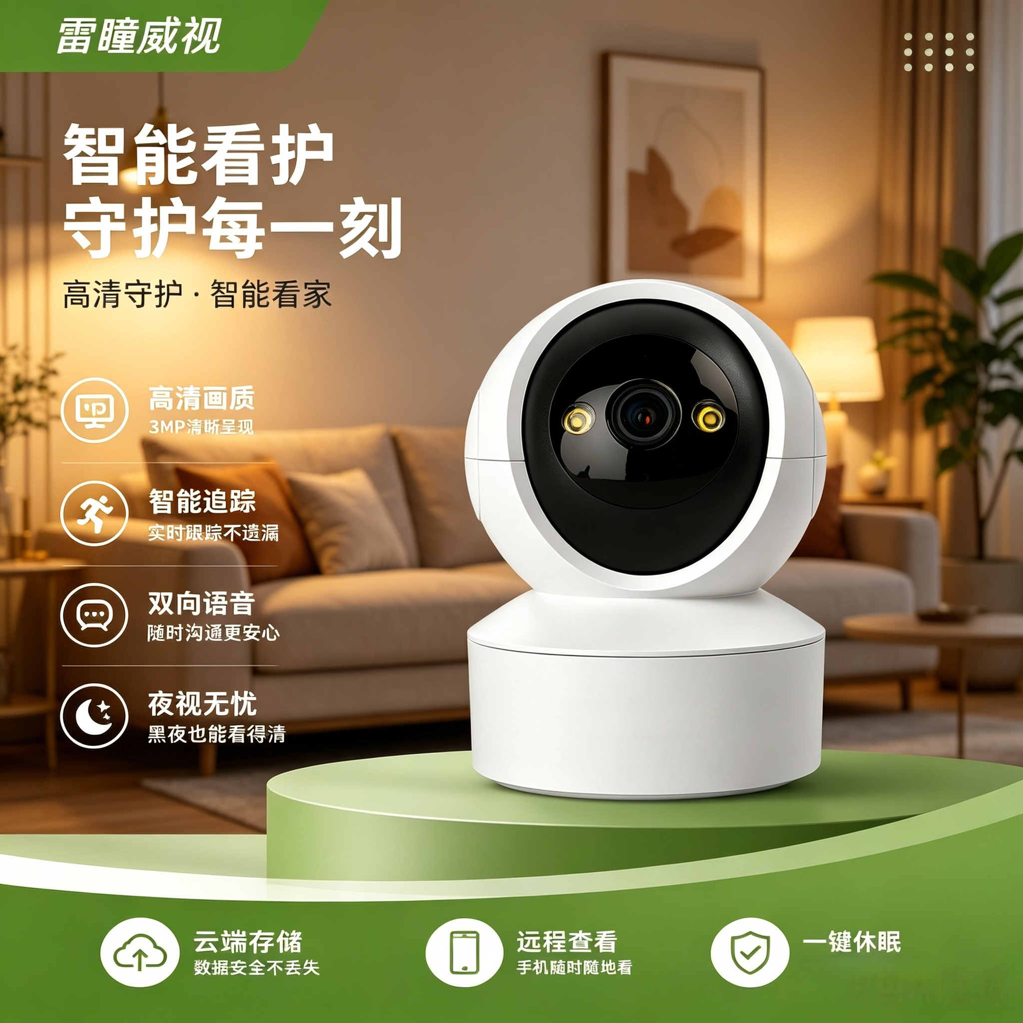 雷瞳威视摄像头高清画质