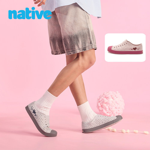 native时尚夏季透气情侣款凉鞋