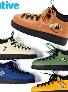 native Fitzsimmons 3.0升级版男女马丁靴一鞋两穿可拆卸面包靴