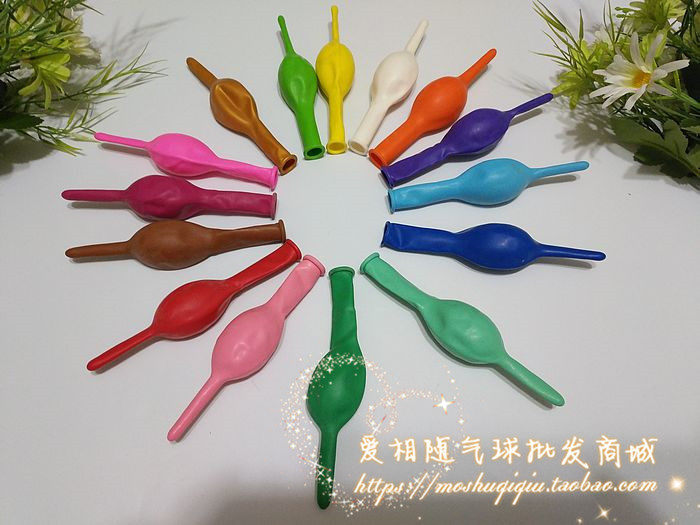 泰国进口6寸尾巴灵可龙气球连接气球婚庆开业造型装饰布置