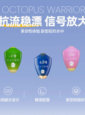 八爪战士新型ABS矶钓水中