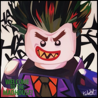 小丑Thejoker蝙蝠侠大电影挂画
