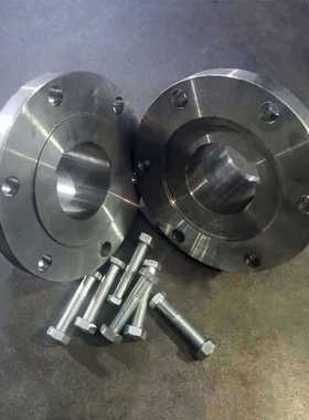 YLD凸缘联轴器45钢外径190MM螺丝连接法兰轴联器硬性大扭矩靠背轮