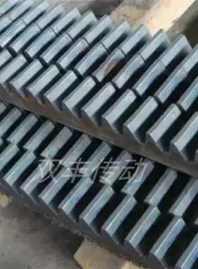 45钢直齿条正齿轮配套带齿导轨