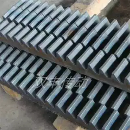 45钢直齿条正齿轮配套带齿导轨