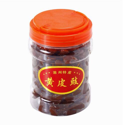 缵槐堂潮州三宝潮州特产陈年黄皮豉甜味鸡心黄皮鼓黄皮鼓果干咸味