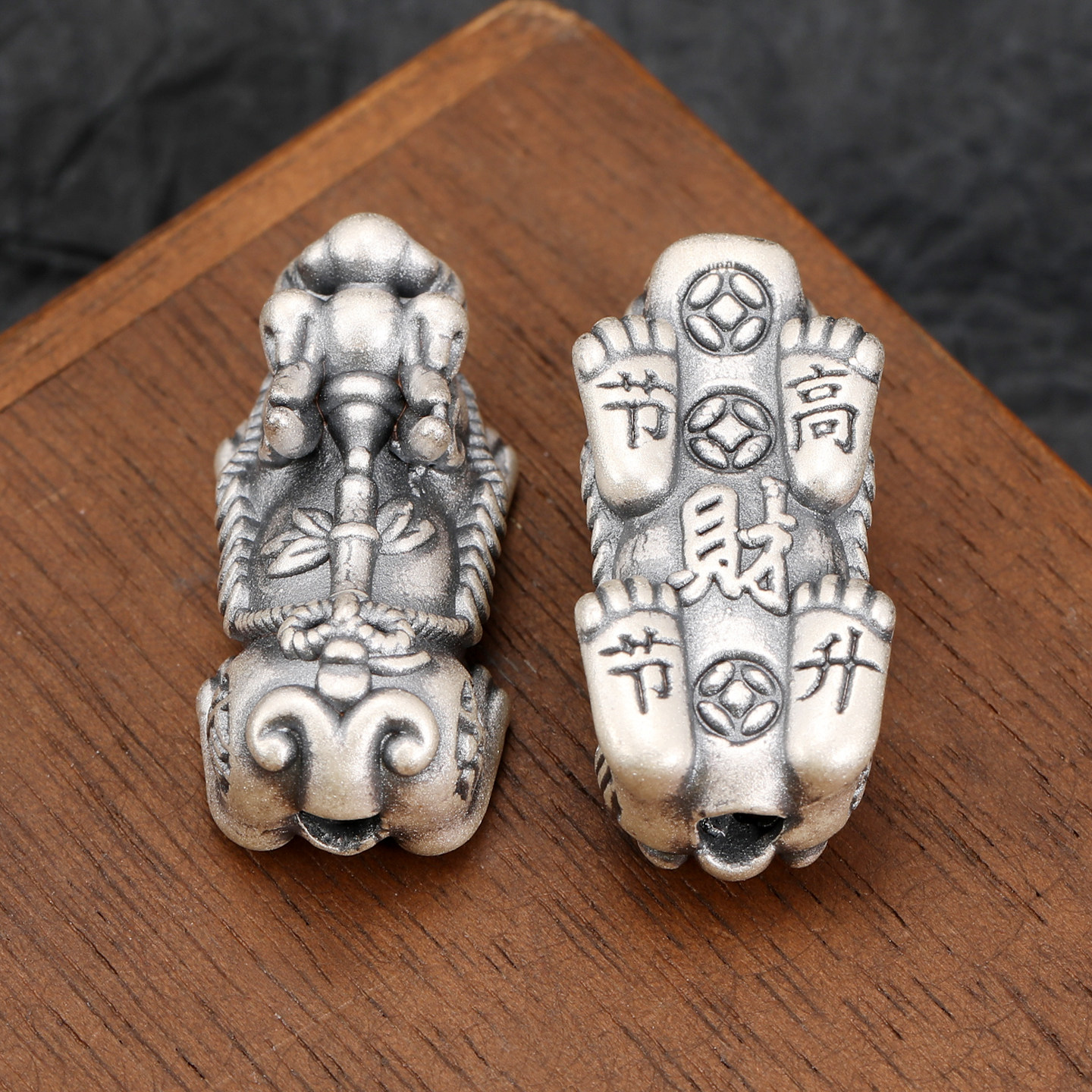 足银999招财节节高升铜钱貔貅穿孔散珠diy隔珠红绳手串3D硬银配件,饰品/流行首饰/时尚饰品新,银饰配件,淘宝优惠券,粉丝福利购,淘宝优惠卷