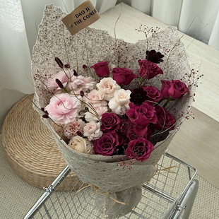 上海鲜花同城速递配送蓝莓玫瑰南京苏州无锡南京杭州合肥温州宁波