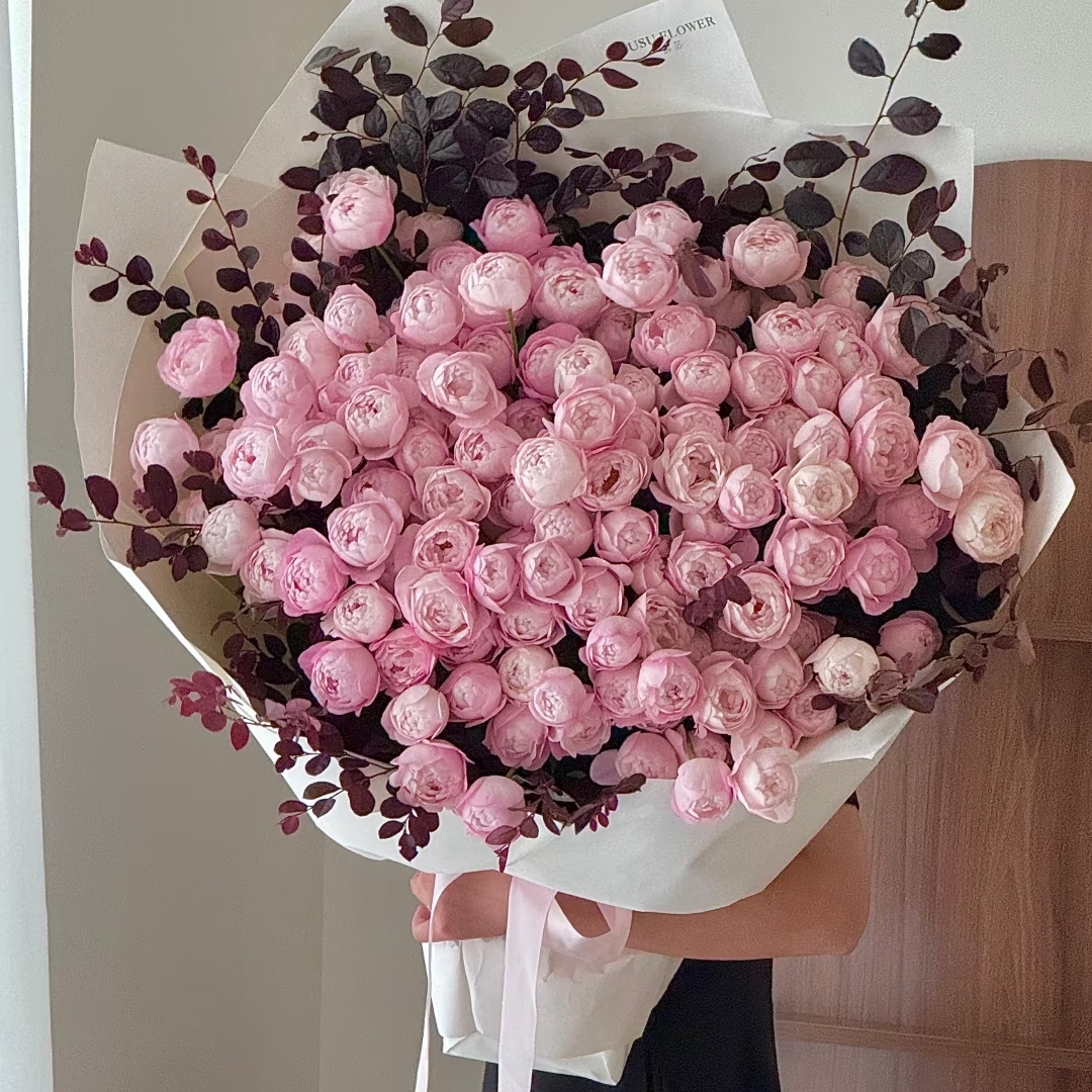 上海鲜花同城速递配送草莓杏仁南京合肥杭州苏州香港生日升职花束