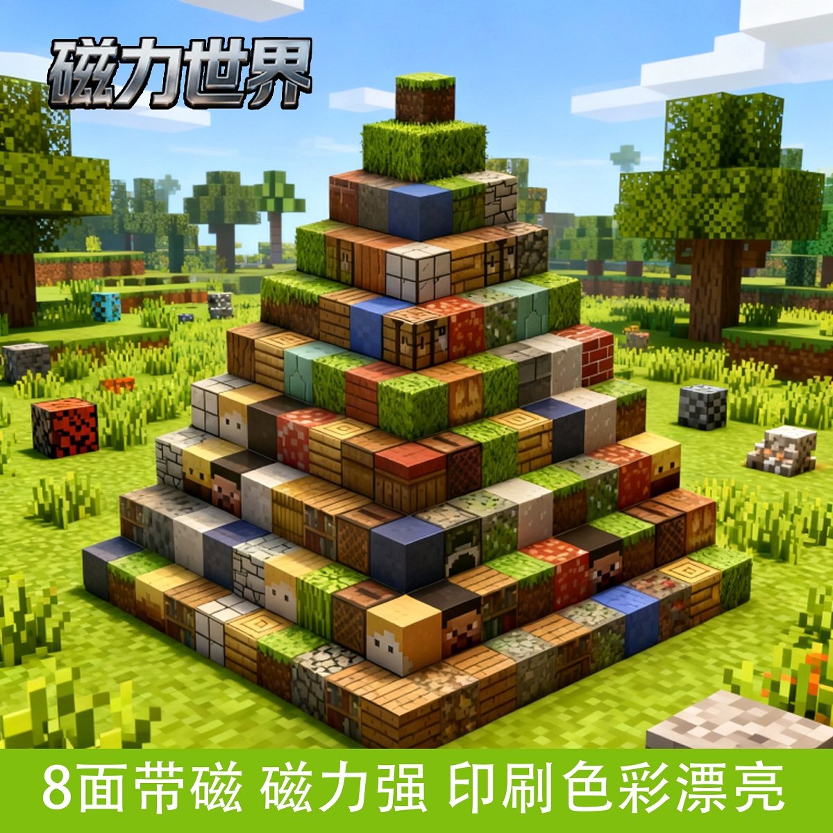 30元以内的我的世界玩具方块磁石磁吸磁积方块百变魔方儿童益智,玩具/童车/益智/积木/模型,普通塑料积木,淘宝优惠券,粉丝福利购,淘宝优惠卷
