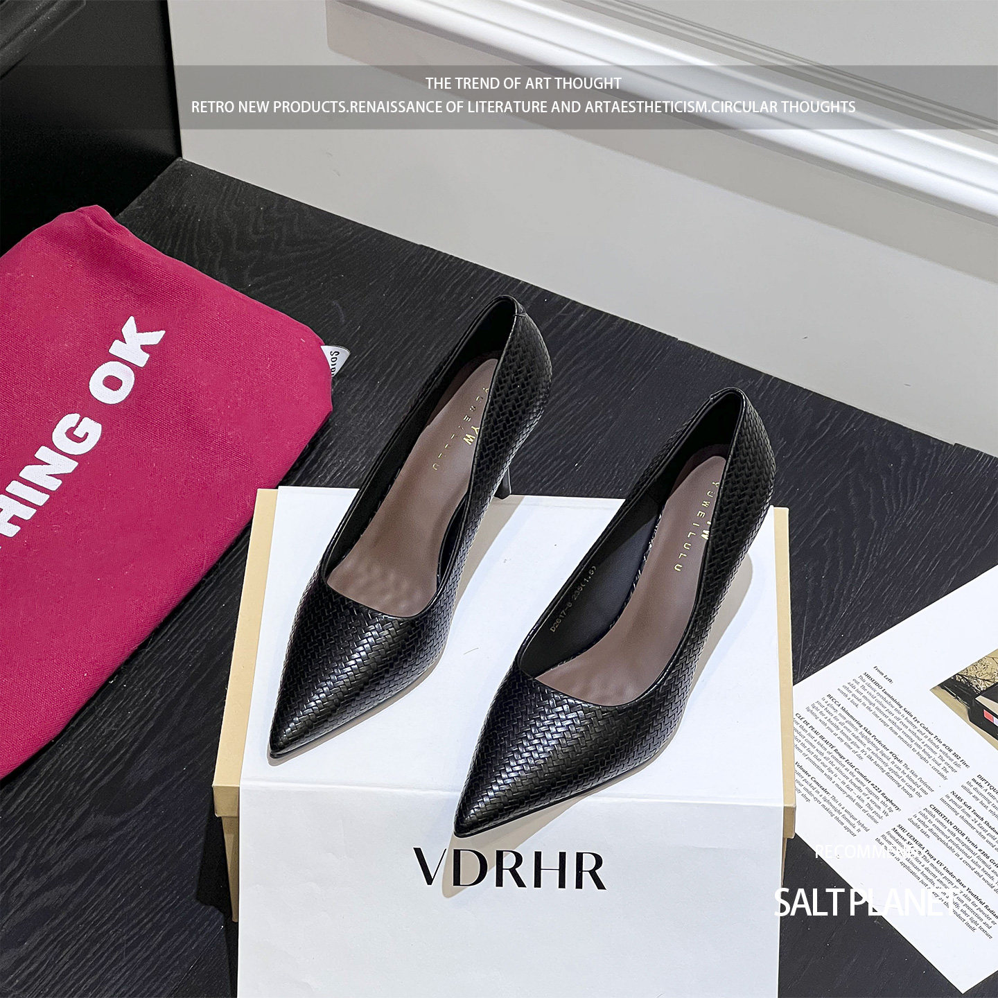 尖头单鞋女2026新款春季细跟鞋子配裙子女鞋气质浅口玛丽珍高跟鞋,女鞋,浅口单鞋,淘宝优惠券,粉丝福利购,淘宝优惠卷