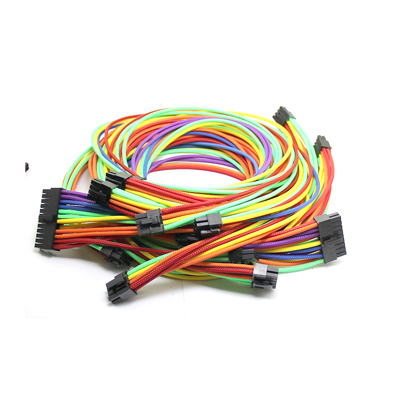 安钛克HCG电源线供电线电源模组线安钛克电源cpu显卡硬盘大4pin线