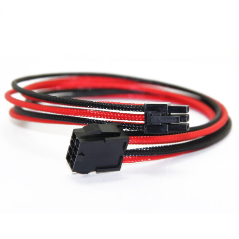 cpu8pin转6pin显卡线 6pin转8pin线 cpu8pin转显卡6pin供电线