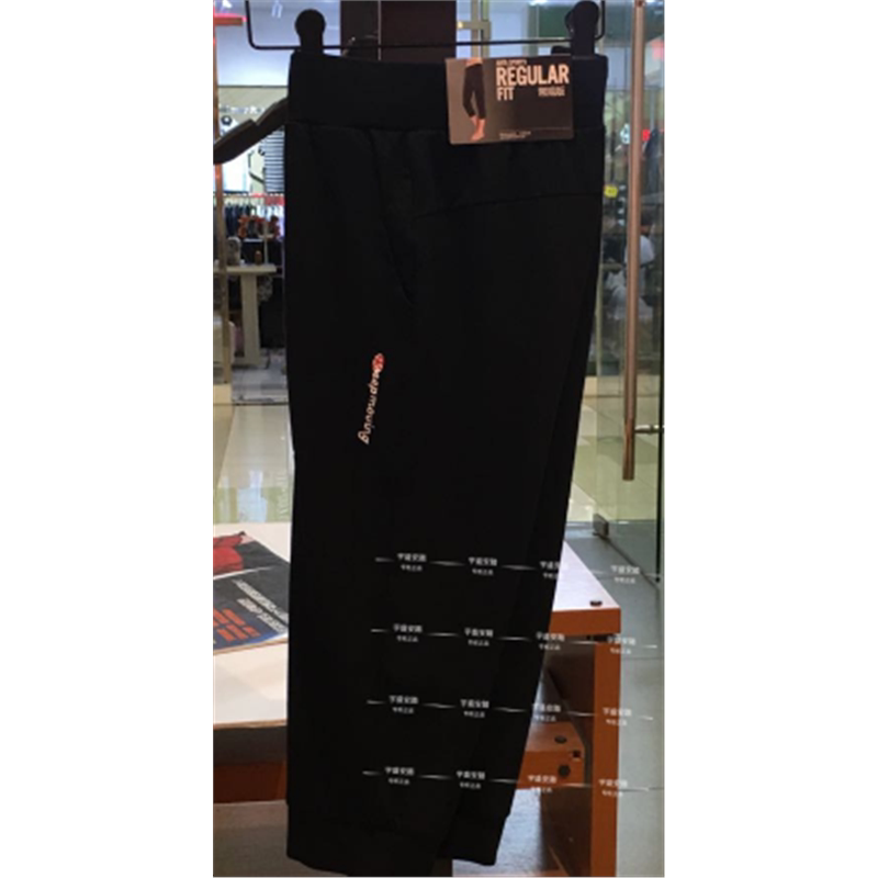 女款新款卫裤收口正品针织七分裤安踏特促秋季运动裤1-16837787