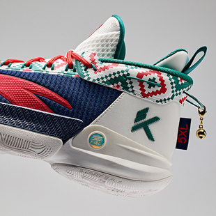 专业科技安踏氮球鞋篮球鞋战靴KT9112411101汤普森代男鞋缓震9