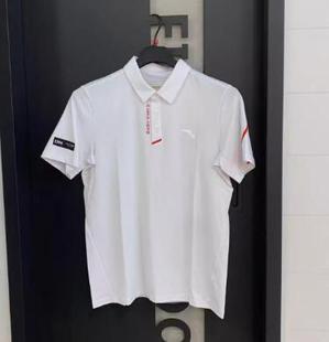2024夏新款 男短袖 POLO衫 國家隊翻領冰絲運動T恤152427133 安踏正品