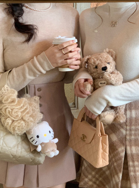 Starry Basic Line/全羊毛无缝高领针织衫 日系甜美修身打底衫