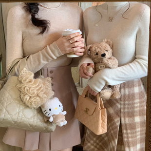 Starry Basic Line/全羊毛无缝高领针织衫 日系甜美修身打底衫