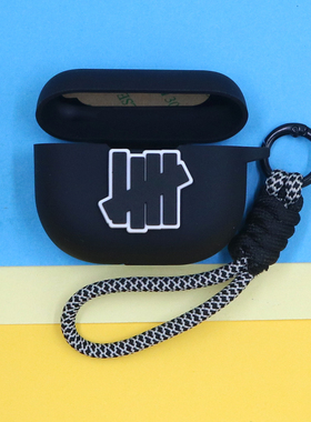 适用Jabra捷波朗Elite 8 Active蓝牙耳机保护套E10个性黑色潮酷简约拼色打结编织手绳挂饰防摔硅胶软壳