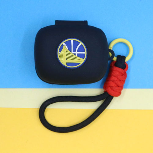 适用B&O Beoplay EX蓝牙耳机保护套Eleven潮酷篮球勇士湖人独行侠雄鹿快船雷霆编织手绳挂饰连体硅胶软壳