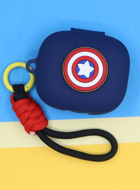 适用红米Redmi Buds 6 7S蓝牙耳机保护套SE活力版6PLAY潮酷萌卡通黑豹美队蜘蛛钢铁侠Buds5连体防摔硅胶软壳