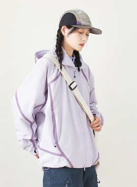 美式复古户外防风防水冲锋衣外套
