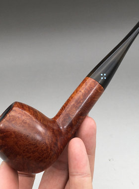 小猪烟斗 二手石楠木 英国Sasieni four dot Walnut Hurlingham
