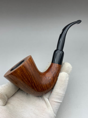 小猪烟斗 二手石楠木 意大利Castello Collection Fiammata火焰纹