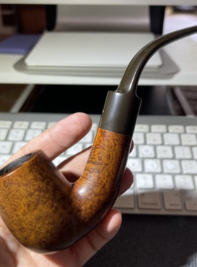 小猪烟斗二手石楠木英国sasieni 一点 二战前花体鱼尾XXL注册码