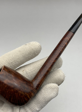 小猪烟斗 二手石楠木 英国Sasieni 一点 二战前花体鱼尾 89 全品