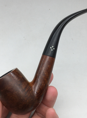 小猪烟斗 二手石楠木 英国Sasieni four dot Natural Regent 特价