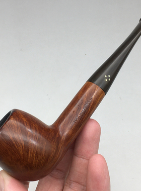 小猪烟斗 二手石楠木 英国Sasieni four dot Natural Appleby