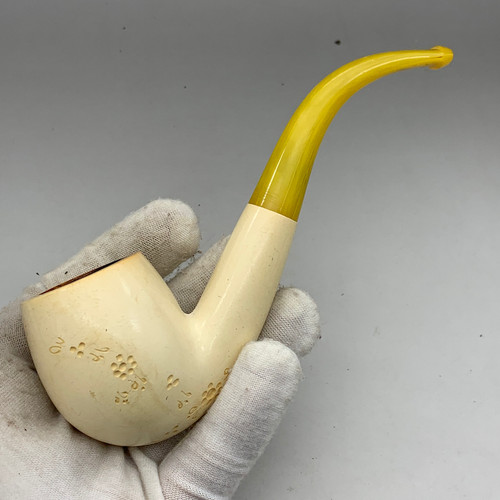 海泡石手工烟斗价格 海泡石手工烟斗图片 星期三