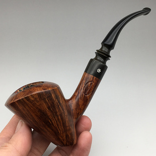 Workshop出品纯手工自由式 美国Briar 70年代 二手石楠木 小猪烟斗