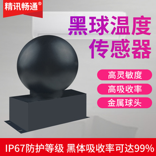 黑球温度传感器99%吸收率热辐射高比热温度对比辐射温度传感器