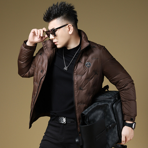 2024新品男士90白鸭绒羽绒服欧洲轻奢潮外套D228-5158P335控469图片