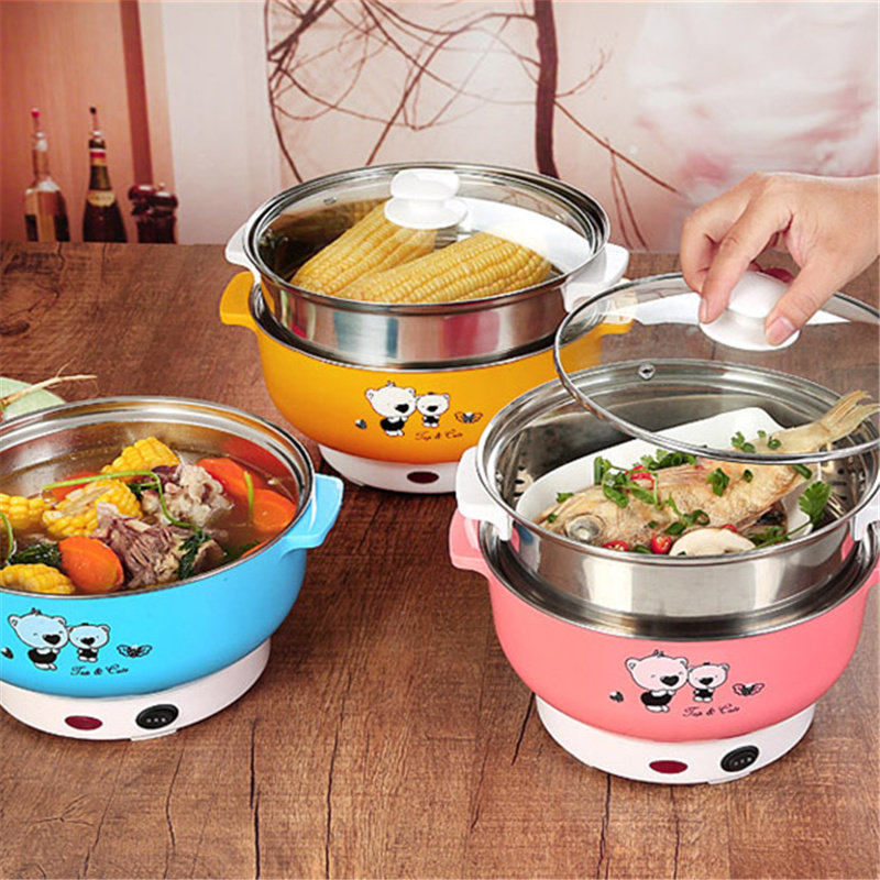 outdoors student dormitory multi-function Hot Pot portable heat preservation Small electric pot Multifunctional pot Multipurpose Travel?in the Kitchen Appliances , Electric cooker pot class , Electric heating/Chafing dish  category - from Buy2taobao.com to provide professional Taobao agent buy service