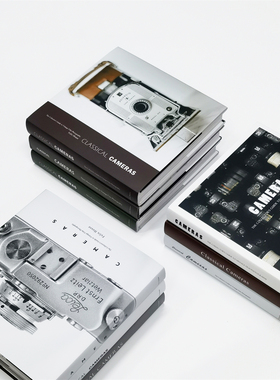 轻奢中古摄影主题可翻阅英文真书