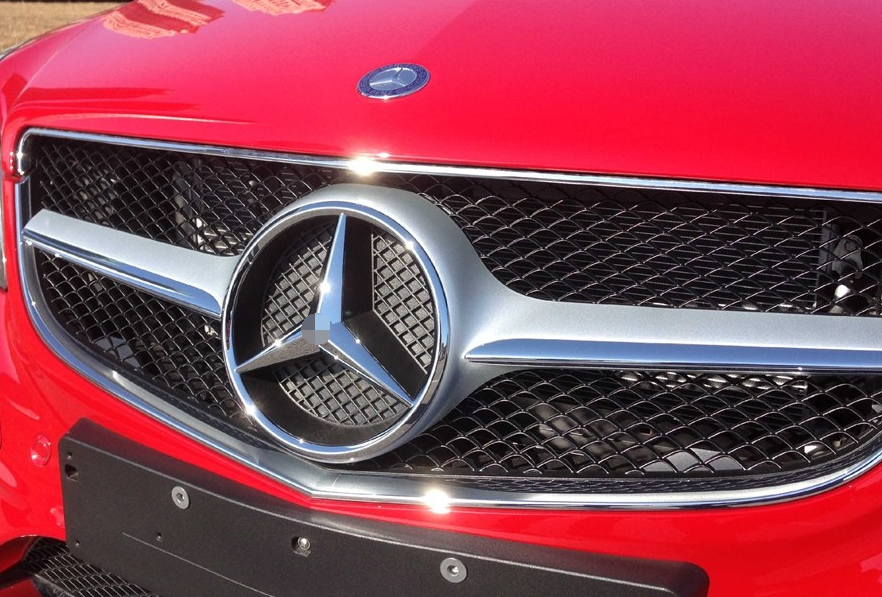 奔驰e级 轿跑 敞篷 coupe e200 e260 前中网 前进气格栅 机盖亮条