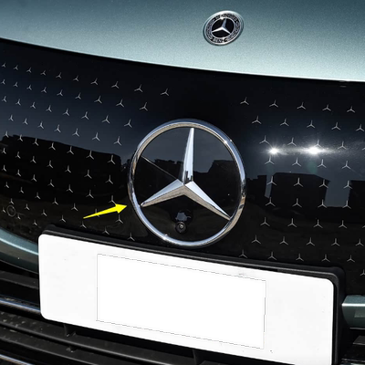 奔驰EQE350EQE500满天星前中网装饰盖星空中网标车标圈ACC前标盖