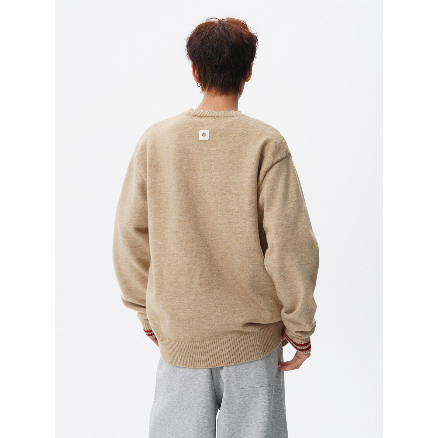 现货亨利领毛衣宽松美式复古潮流翻领针织衫M892-P65控118,男装针织衫/毛衣,星座918-1