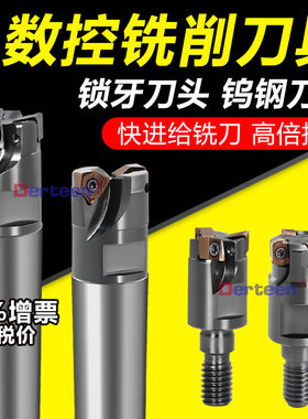 金盛方顺MFWN90方肩锁牙式铣刀头