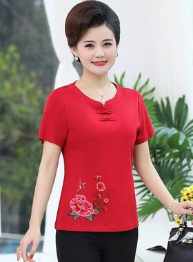 短袖薄女不起球不褪色