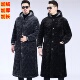加厚加绒大褂男长款 棉衣中年男保暖防寒罩衣外套冬季 棉服四川省服