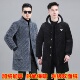 男士 冬季 新款 棉袄特厚加绒罩衣男外穿加厚工作服耐脏连帽棉衣省服