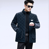 2026新款 棉衣加绒加厚罩衣外穿保暖工作服四川省服棉 短款 冬季 男士